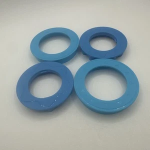 Tupperware Cookie Cutters Set Blue - Picture 1 of 2