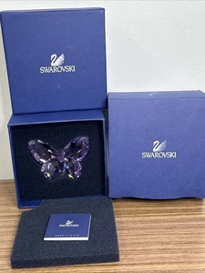 Neu Swarovski Kristall 855803 Schmetterling Violett 9100 000 026 Neu im Karton Lila in Box - Bild 1 von 11