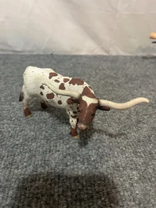 Vaca longhorn vintage Schleich Texas 13685 vaca retirada - Imagen 1 de 8