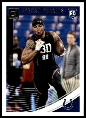 2018 Donruss #381 Jordan Wilkins [GOATCARDS] - Image 1 of 2
