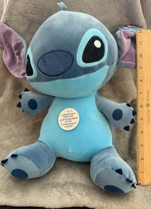 Disney Stitch Weighted Plush Large 14” New With Tags - Picture 1 of 7