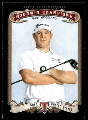 2012 Upper Deck Goodwin Champions Gary Woodland #2 - Image 1 of 2