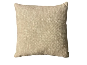 Room Essentials strukturiertes gewebtes 2er Set Dekokissen, 16x16, beige, brandneu - Bild 1 von 4