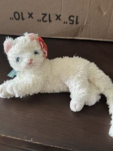 Ty Beanie Baby - Starlett 2001 | The White Cat - Picture 1 of 3