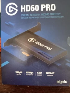 Elgato Game Capture HD60 Pro Capture Card, Schwarz - Bild 1 von 11