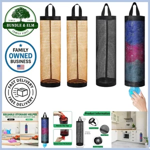 Juego de 4 piezas organizador dispensador de malla para almacenamiento de cocina - Imagen 1 de 9