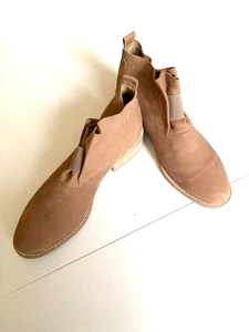 Eileen Fisher Stiefeletten "Soul" gewalktes Weizen-Nubuk Größe 9 M - Bild 1 von 8