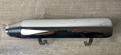 Harley Davidson Sportster 883 & 1200 Super Low Chrome Muffler Heat Shield Cover Foto 1 de 3