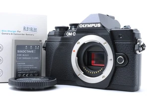 N Mint Olympus OM-D E-M10 Mark III 17.2MP Mirrorless Camera Black Shutter 8870 - Picture 1 of 23