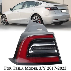 Left Driver LED Tail Light Rear Brake Lamp 3Pin For Tesla Model 3 Y 2017 18-2023 - Picture 1 of 15