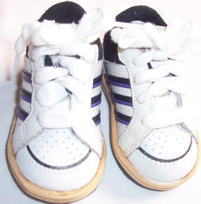 Adidas Bebé Niño Niño Talla 4 Zapatillas Deportivas Zapatos Foto 1 de 4