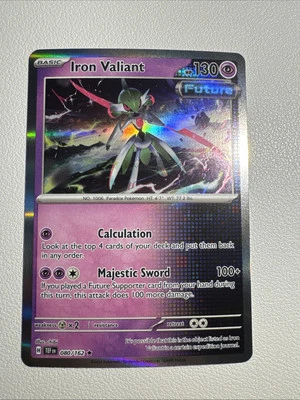 Iron Valiant 080/162 Sv05: Temporal Forces Holo - Image 1 of 2