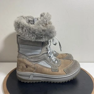 Santana Canada Marta Damen 10 / 41 Winter Schneestiefel Fellbesatz wasserdicht Italy - Bild 1 von 15