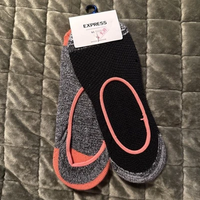 Express женщин не показать 2-Pack цвет черный/белый/персиковый подходит размер обуви 6-10 - Изображение 1 из 3