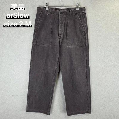 Orslow Or Slow US Army Fatigue Pants Size 2 Men's Bottoms JPN Size M (2) - Image 1 of 4