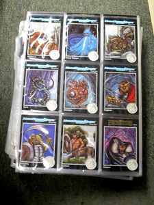 1992 Trading Cards Complete Set 750 Cards Advanced Dungeons & Dragons  IN PAGES - Picture 1 of 1