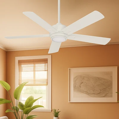 MINKA-AIRE Minka Aire Stout 54" Ceiling Fan with Integrated LED Light & Remote