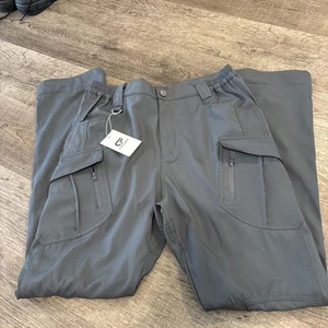 Flexcamo Hombres L-34 Gris Táctico Impermeable Pantalones Texwix Flex Carga Senderismo - Imagen 1 de 8