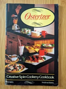 Vtg 1981 Osterizer Blender Creative Spin Cookery Cookbook Recipe Instructions - Picture 1 of 4