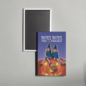 Double, Double, Toil and Trouble Mini Movie Poster Fridge Locker Magnet - Picture 1 of 2
