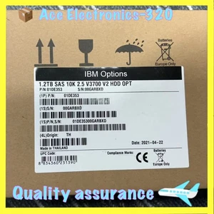 IBM V3700 01EJ587 01EJ721 01DE353 V2 1.2TB 10K 12G 2.5" SAS HARD DRIVE HDD US - Picture 1 of 5