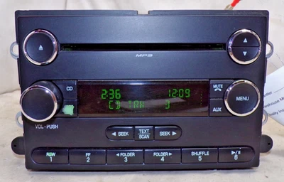 08 09 Ford Taurus Mercury Sable Radio Reproductor de CD 8G1T-18C869-BA ISB13 Foto 1 de 4