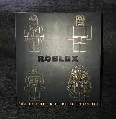 ¡NUEVO/SELLADO Jazwares ROBLOX Iconos Oro Conjunto de Coleccionista! ¡15 Aniversario! Foto 1 de 3