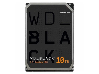 WD Black WD101FZBX 10 TB Hard Drive - 3.5" Internal - SATA (SATA/600) - Conventi - Image 1 of 2
