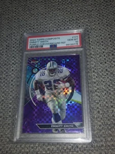 Emmitt Smith Psa 10 /150 2024 Topps Composite Finest Purple Checker Refractor - Picture 1 of 4