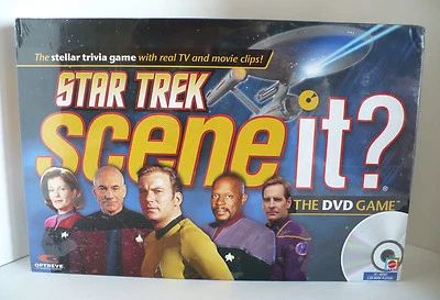 Star Trek Scene It? Mattel Trivia DVD & Board Game New in Box - Image 1 of 4