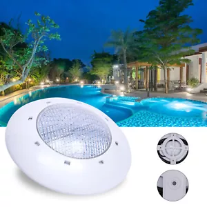 RGB LED Underwater Fountain Swimming Pool Light Waterproof Lamp & Remote New - Picture 1 of 20