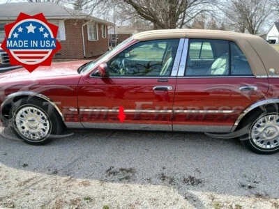 Mercury Grand Marquis LS 1992-2011 sedán panel basculante moldura moldura 5" 8 piezas BW Foto 1 de 4