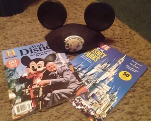 Walt Disney World History/Life & 20th Magical Anniversary Mickey Maus Ohren Mütze - Bild 1 von 4