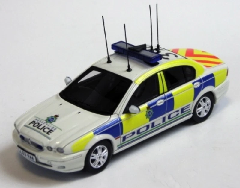 1/43 JAGUAR X TYPE MERSEYDE POLICE 2004 PREMIUMX PR0343 - Immagine 1 di 1
