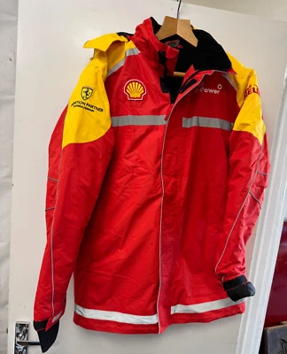 Brand New w/o Tags Shell Oil/Ferrari M Red Scuderia Jacket Motor Racing/F1/Ski - Image 1 of 4