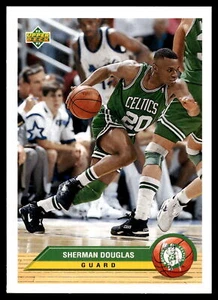 Tarjeta Boston Celtics 1992 Upper Deck McDonalds Sherman Douglas BT2 - Imagen 1 de 2