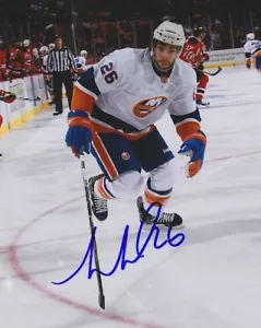 MATT MOULSON Signed NEW YORK ISLANDERS 8X10 Photo w/COA #2 - Picture 1 of 1
