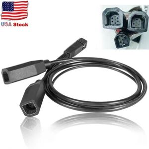 For Humminbird 720101-1 Dual Beam Splitter Y Cable MEGA 360 TO HELIX - Picture 1 of 10