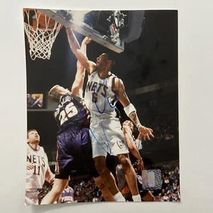 Kenyon Martin Signed New Jersey Nets 8x10 Basketball Photo - Picture 1 of 2