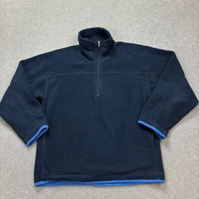 Patagonia Synchilla Fleece Adult Extra Small Blue Quarter Zip Logo Pullover Mens - Image 1 of 4