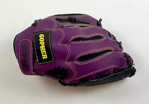 Gopher Synthetic Glove Right-Hand Throw For Kids All-Star Purple 11 inch - Picture 1 of 3