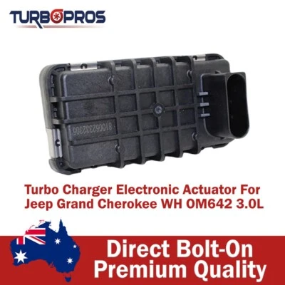 Actuador electrónico turbo cargador para Jeep Grand Cherokee WH OM642 3,0 L Foto 1 de 4
