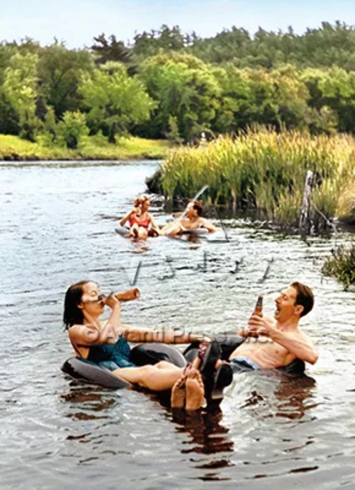 Anniversary Greeting Card - Floating Along - Image 1 of 1