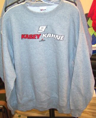 SUDADERA POLAR VINTAGE CHASE #9 KASEY KAHNE EVERHAM AUTOMOVILISMO GRIS GRANDE  Foto 1 de 2