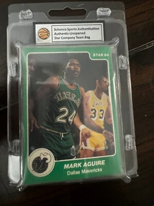 1984 Star Arena Dallas Mavericks Sealed Bag Complete Set Schonco Authenticated - Picture 1 of 2