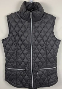 Michael Kors Women's Small Packable Down Fill Quilted Puffer Vest Gray(Soft) - Picture 1 of 12
