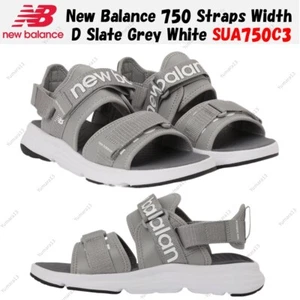 New Balance 750 Straps Width D Slate Grey White SUA750C3 Men's Custom - Picture 1 of 8
