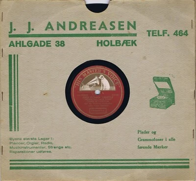 DUKE ELLINGTON Five O’Clock Whistle / A-La-Bridges Danish 78rpm 1941 HMV B 9153 - Image 1 of 3