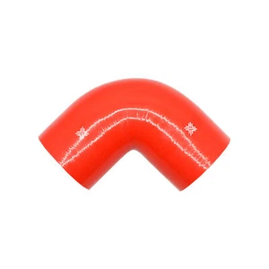 Pipercross Performance Silicone Hose Red 90 Degree Angle Pipe Line FCL04095 - Picture 1 of 6