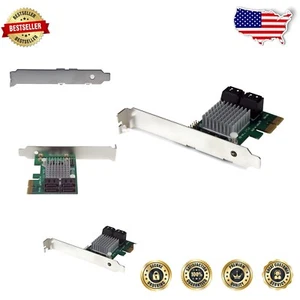 4-Port PCI Express SATA III 6Gbps RAID Controller Card with HyperDuo SSD Tiering - Picture 1 of 7